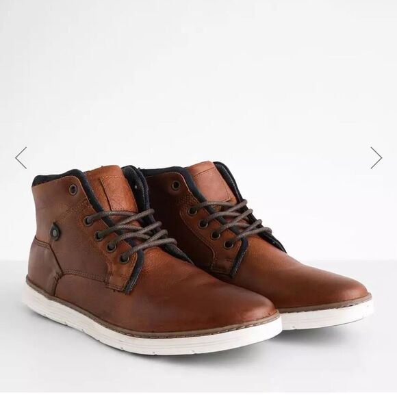 Crevo Finnegan Leather Boot BLACK 10.5 STITCH FIX NWT IN PACKAGE